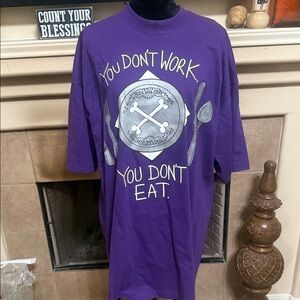 Purple Graphic T-Shirt